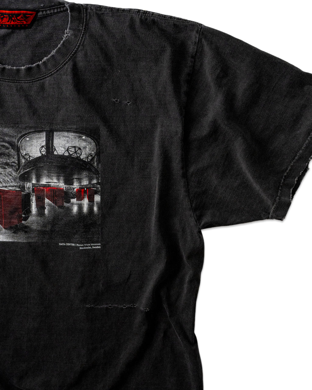 DATA CENTER TEE - VINTAGE BLACK(Damaged)