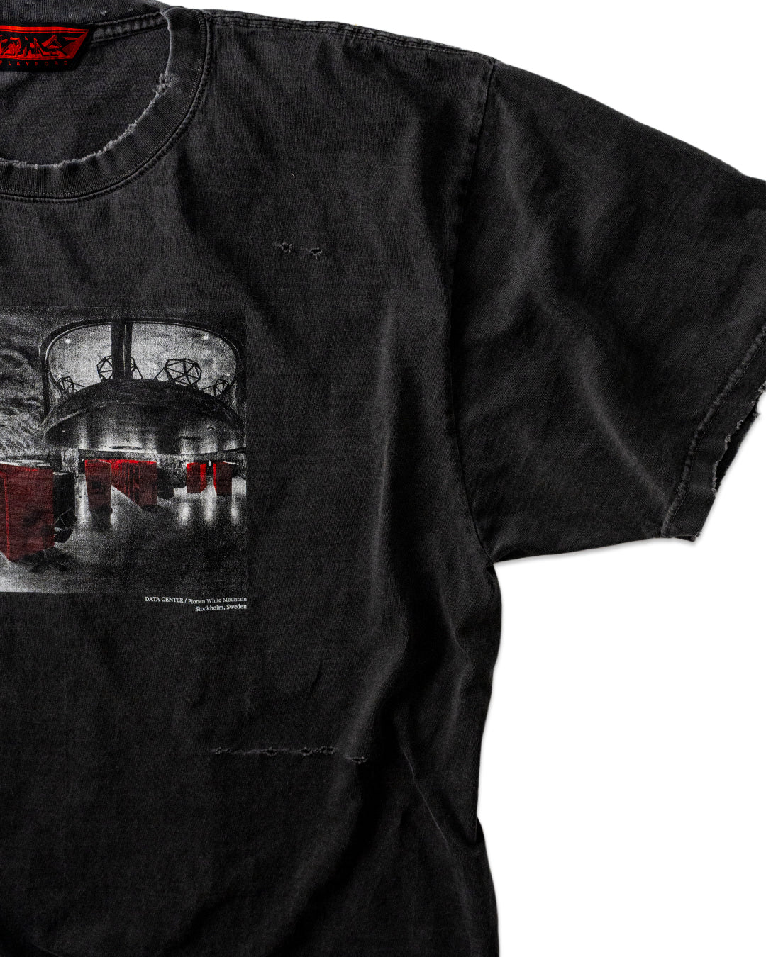 DATA CENTER TEE - VINTAGE BLACK(Damaged)