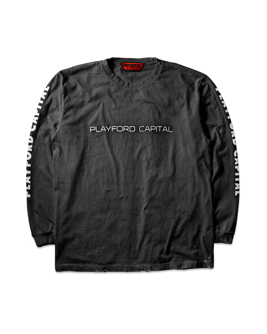 DATA CENTER LONG TEE - VINTAGE BLACK (Damaged)
