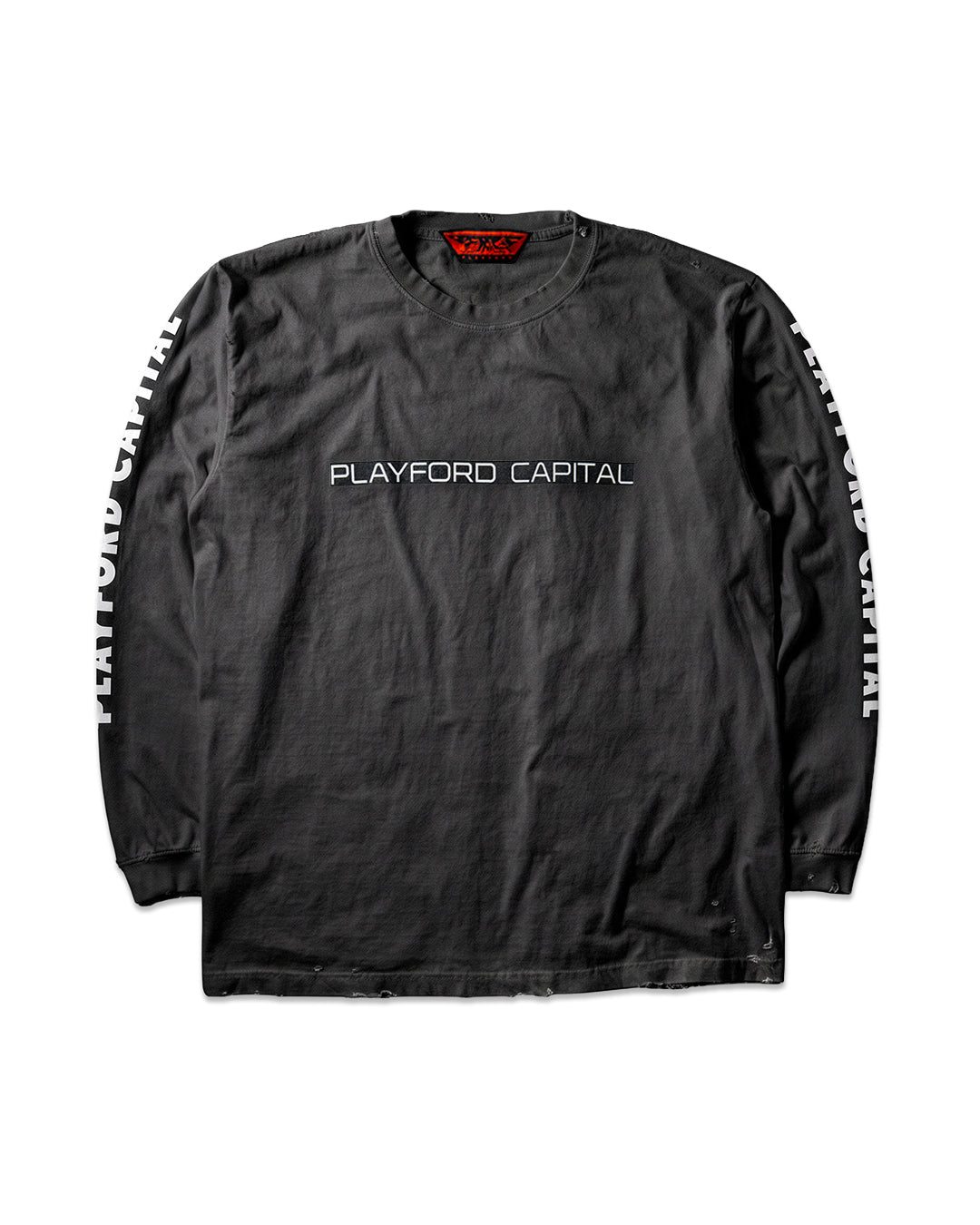 DATA CENTER LONG TEE - VINTAGE BLACK (Damaged)