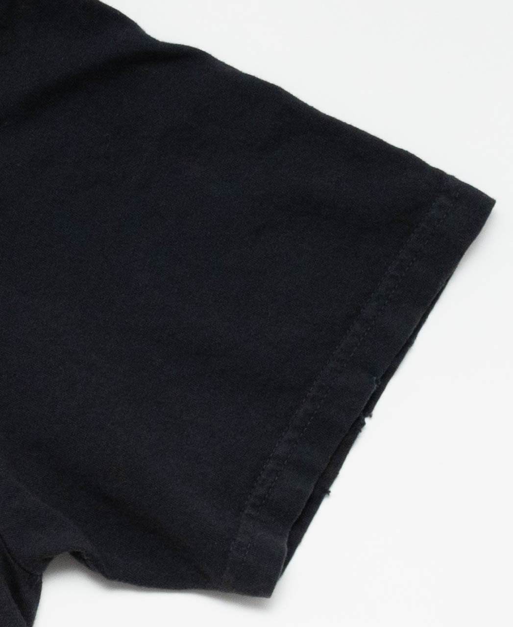 VERTICAL MESSAGE TEE - BLACK (Damaged)
