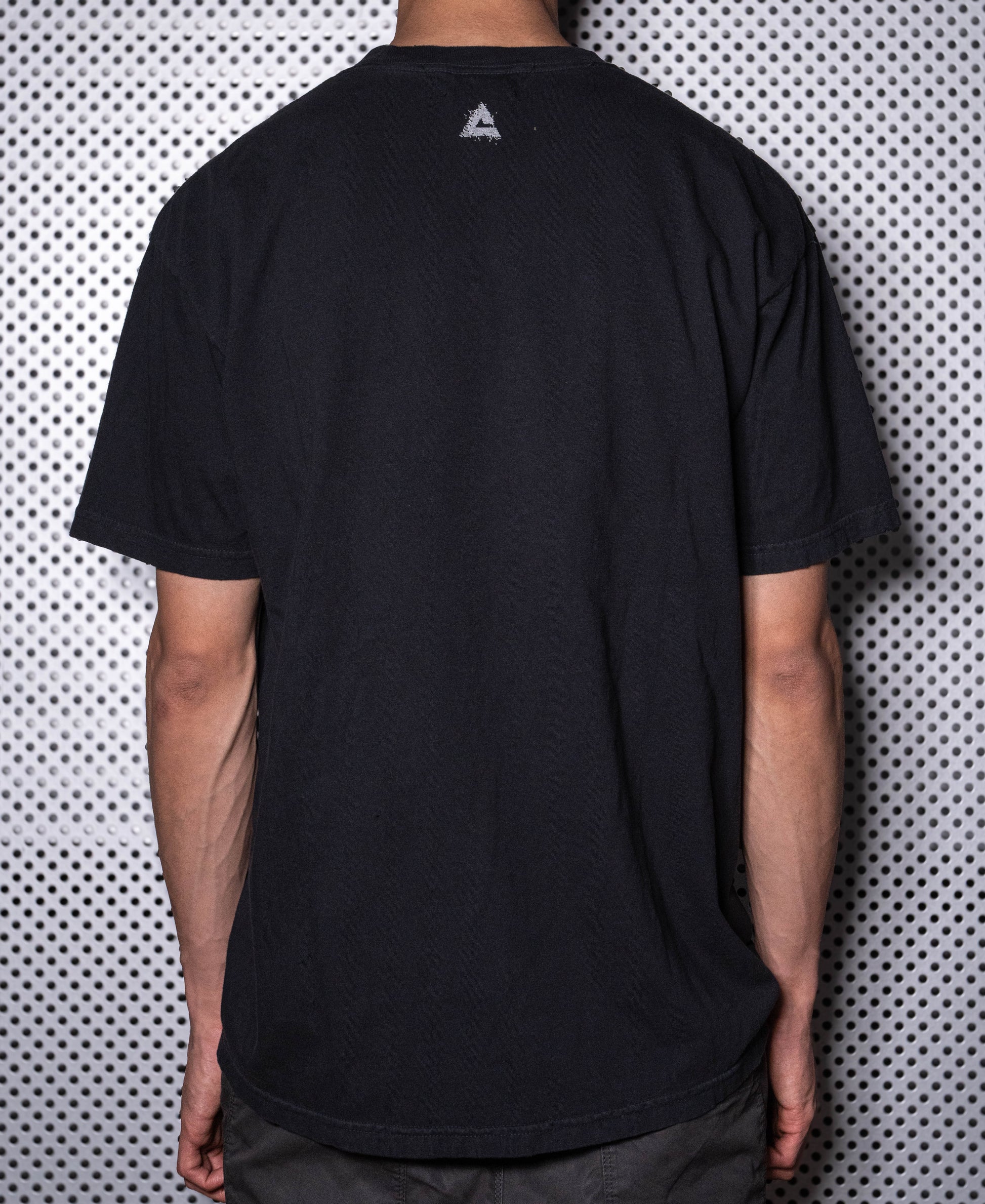 BOX MESSAGE TEE - BLACK (Damaged)