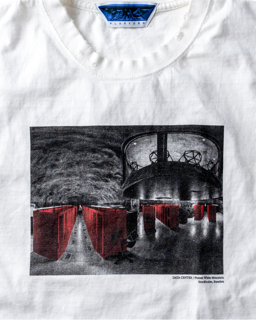 DATA CENTER TEE - VINTAGE WHITE (Damaged)