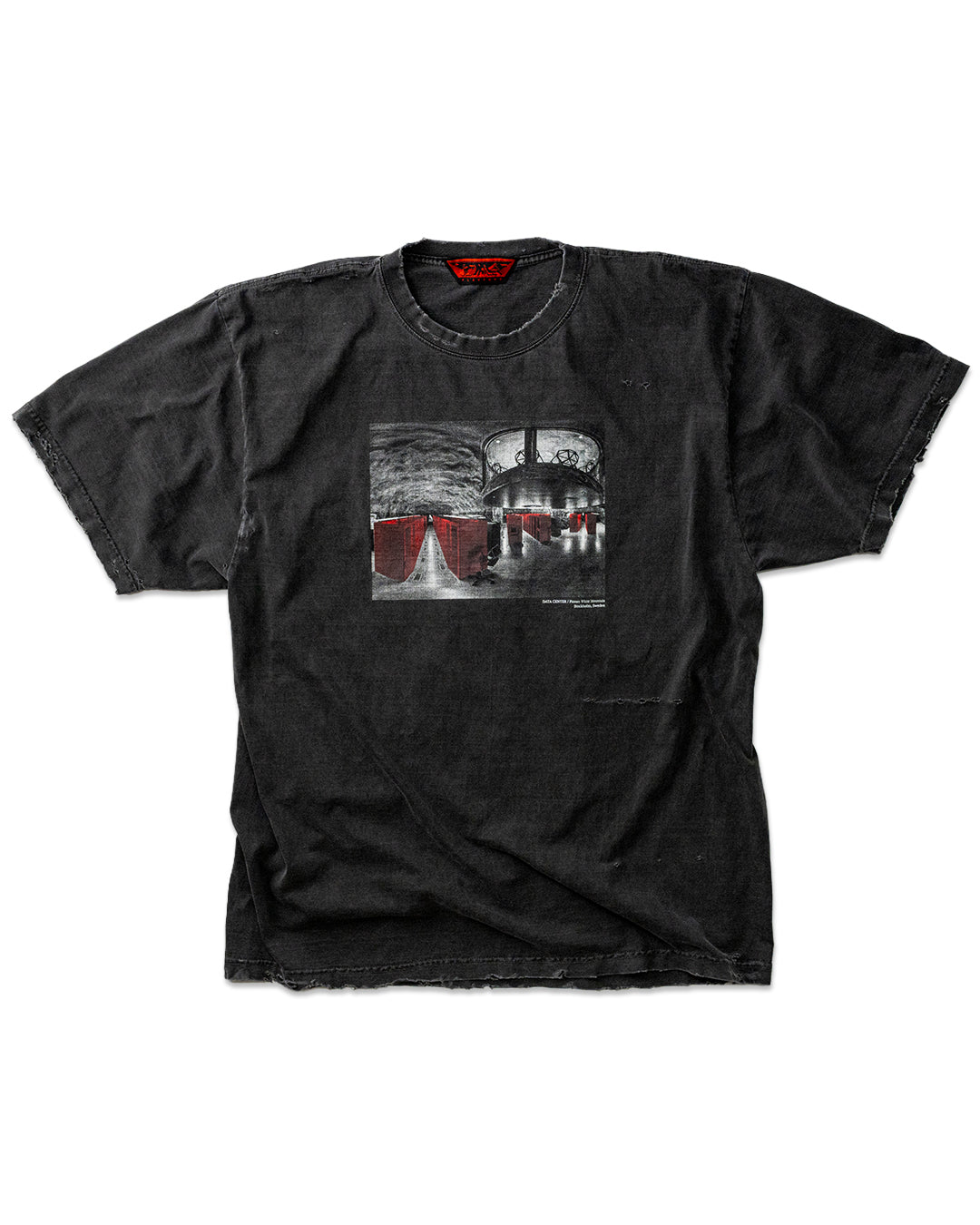 DATA CENTER TEE - VINTAGE BLACK(Damaged)