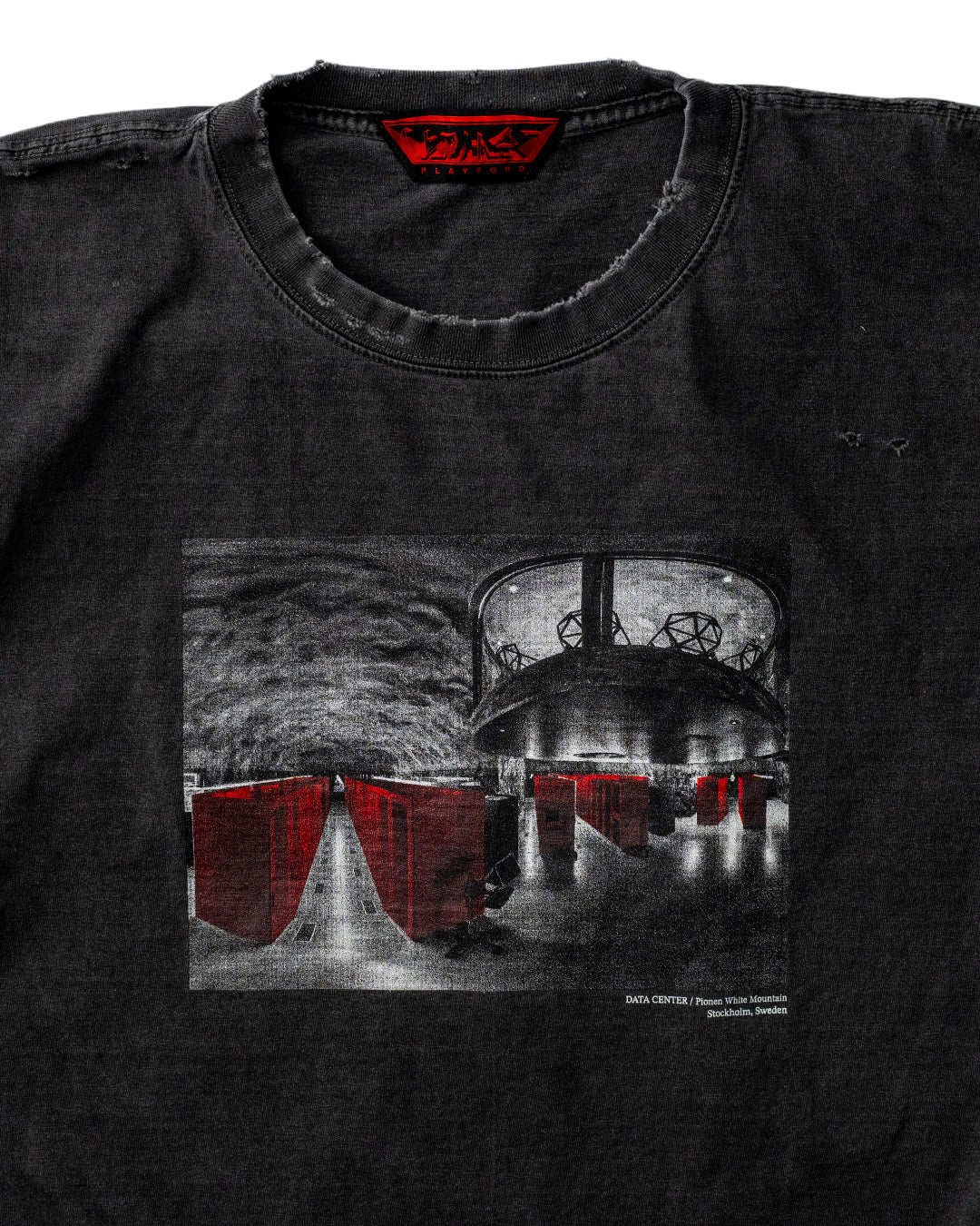 DATA CENTER TEE - VINTAGE BLACK(Damaged)