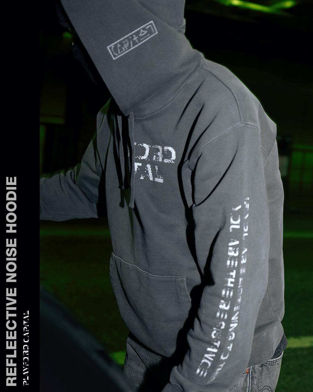 REFLECTIVE NOIZE HOODIE (Damaged)