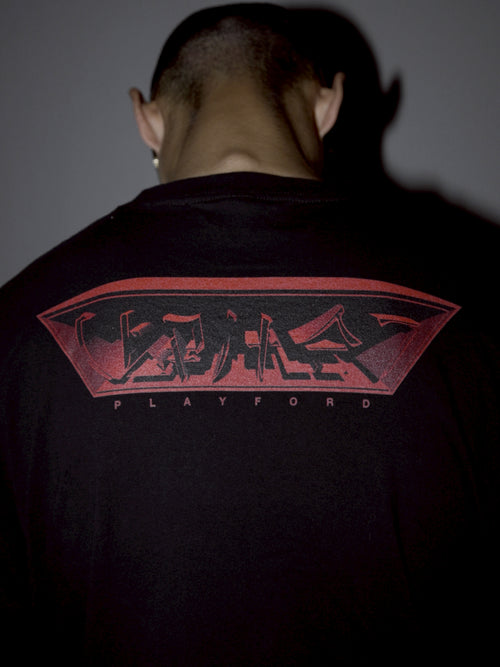3D LOGO TEE - BLACK